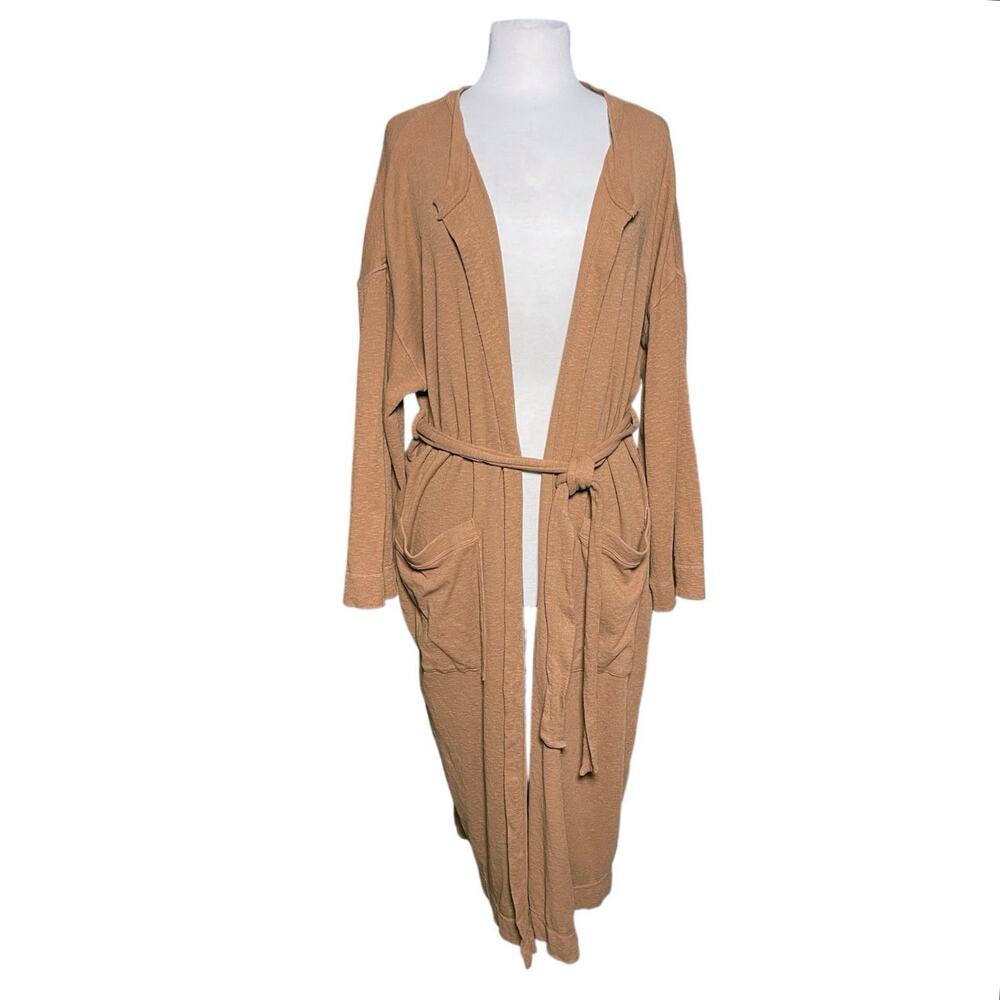 FREE PEOPLE BEACH Women’s Boho Coastal Cooper Belted Pocket Duster